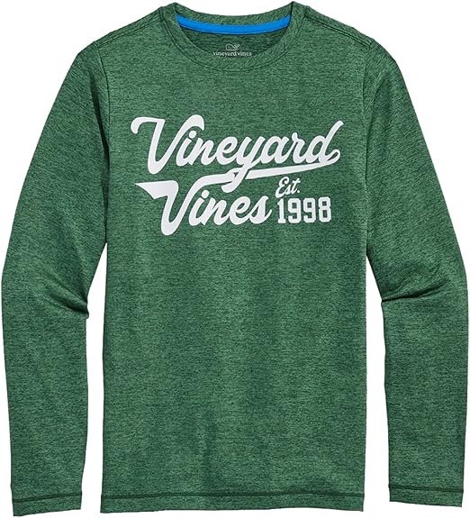 vineyard vines Boys' Football Long-Sleeve Harbor Tee