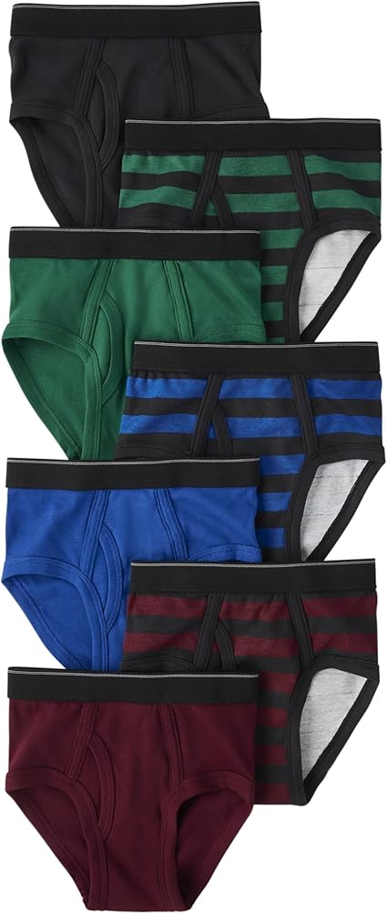 The Children's Place Boys' and Toddler Cotton Briefs Underwear 7-Pack