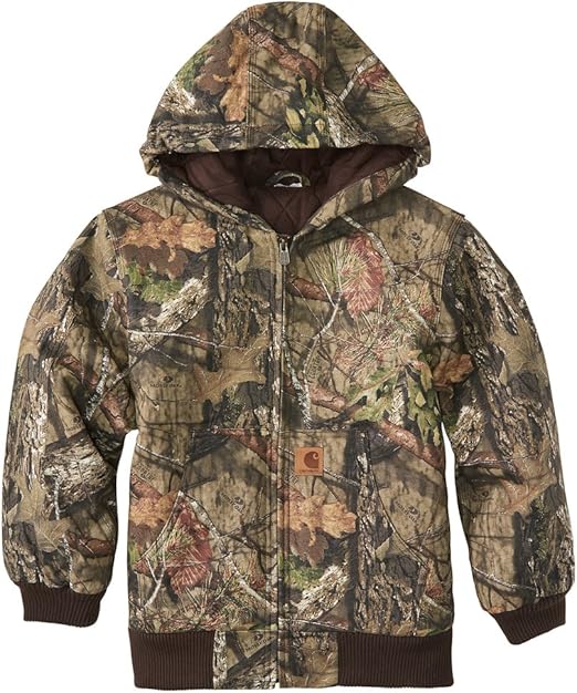 Carhartt Boys' Mossy Oak Camo Active Jacket