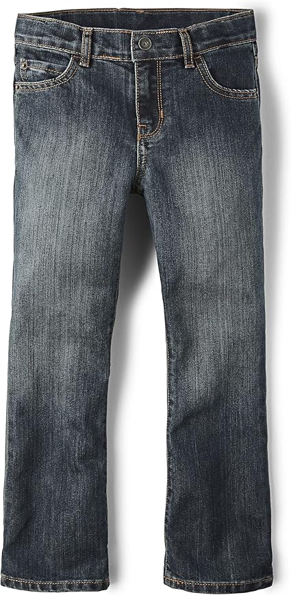 The Children's Place Boys' Basic Bootcut Jeans