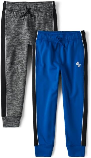 The Children's Place Boys' Fleece Knit Performance Jogger Pants