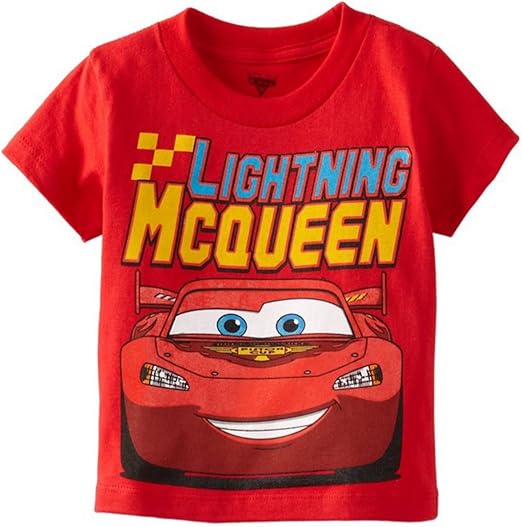 Disney Boys' Cars Lightning McQueen T-Shirt