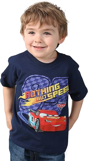 Disney Boys' Toddler Boys' Cars Nothing But Speed Short Sleeve T-Shirt