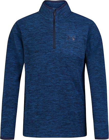 Under Armour Boys' Outdoor Quarter Zip Pullover Fleece, Lightweight Sweatshirt with a Full Fit