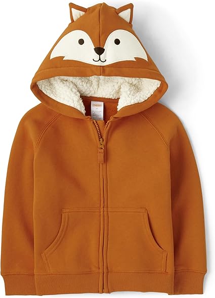 Gymboree Boys' and Toddler Long Sleeve Zip Up Hoodie