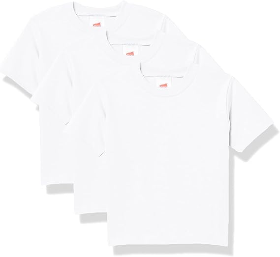 Hanes Boys' Essentials Short Sleeve T-shirt Value Pack (3-pack)