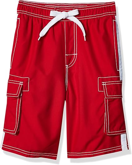 Kanu Surf Boys' Barracuda Quick Dry UPF 50+ Beach Swim Trunk