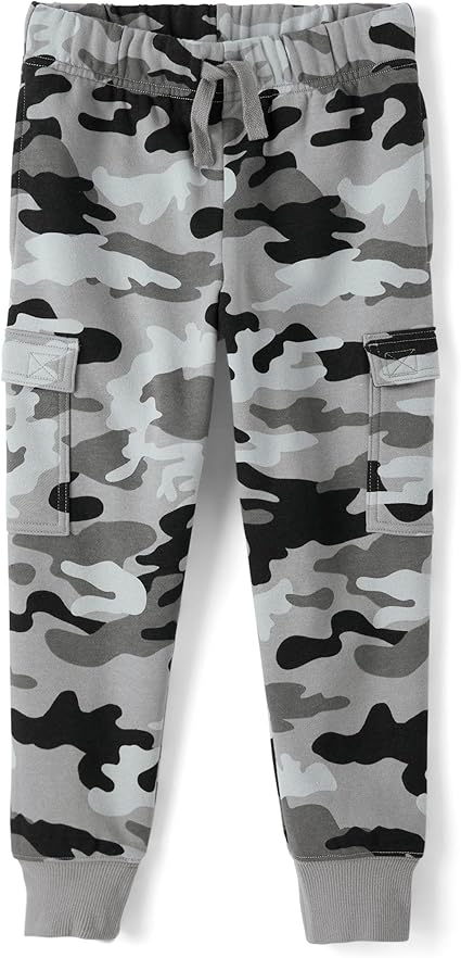 The Children's Place Boys' Active Fleece Jogger Pants