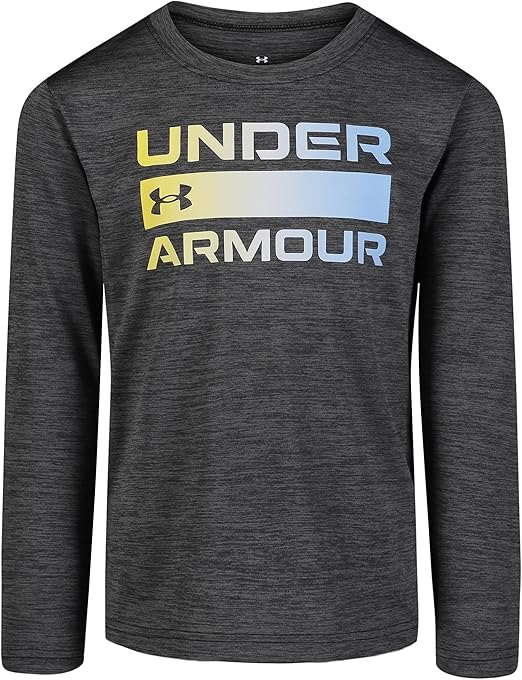 Under Armour UA TECH Twist CORE LS, Black Twist Tech, 4T