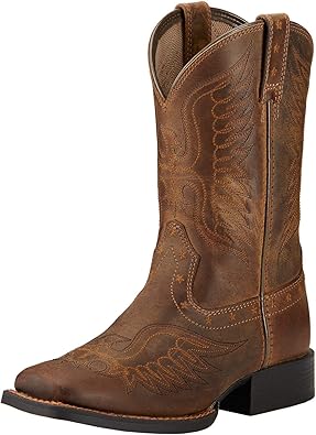 Ariat unisex-child Honor Western Boot