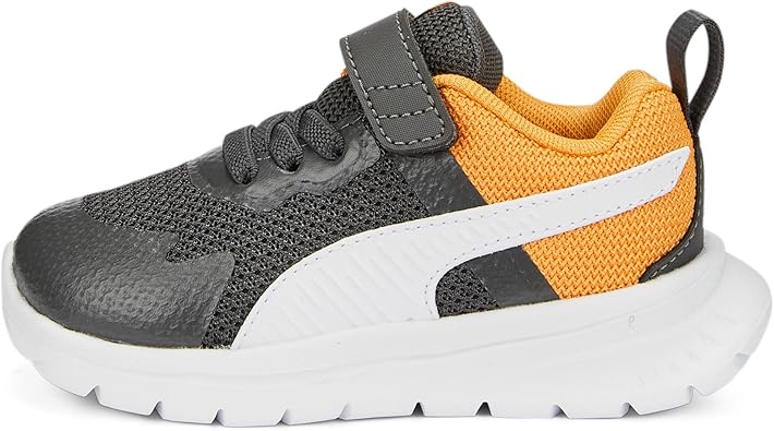 PUMA Unisex-Child Evolve Run Mesh Hook and Loop Sneaker