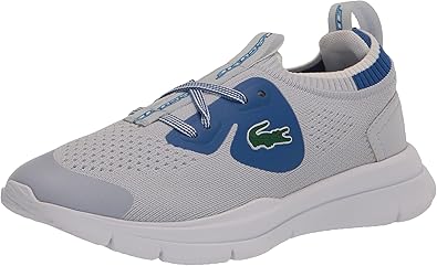 Lacoste Unisex-Child Run Spin Knit Sneakers