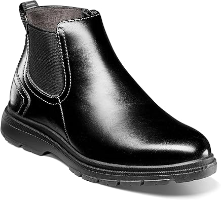 Florsheim Boy's Lookout Jr. Plain Toe Gore Boot (Toddler/Little Big Kid) Chelsea