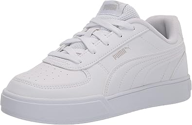 PUMA Caven Sneaker, White White-Gray Violet, 6.5 US Unisex Big Kid