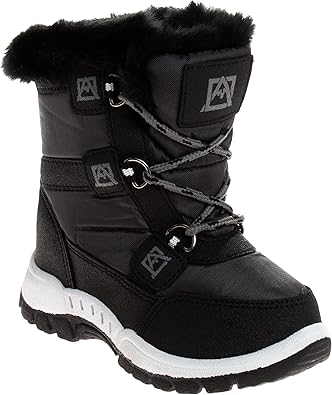 Avalanche Boy's Warm Plush Snow Boot