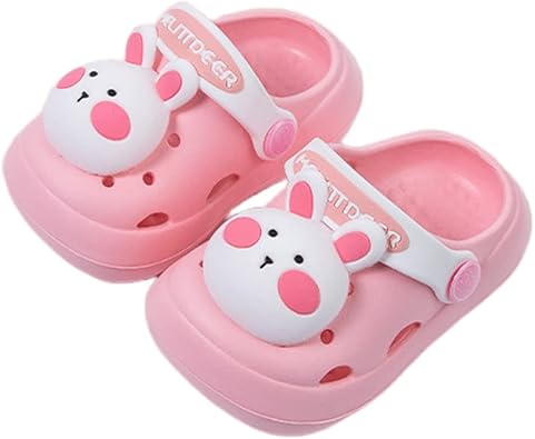 NW Kids Cute Clogs Garden Shoes Toddler Boys Girls Non-Slip Soft EVA Slides Slippers Indoor Outdoor Waterproof Children Water Shower Beach Pool Sandals