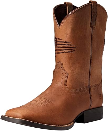 Ariat unisex-child Yth Patriot Ii Homestd Brn