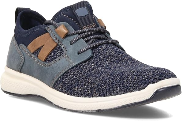 Florsheim Great Lakes Knit Sneaker Jr Boys ToddlerYouth Oxford 4 M US Big Kid Navy