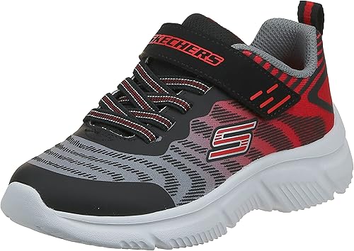 Skechers Boy's Go Run 650-Tigrux Sneaker, Charcoal/Black, 13 Little Kid