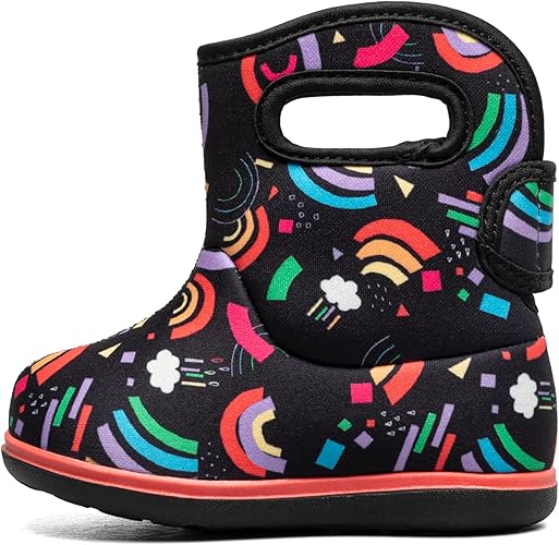 BOGS Unisex-Child Ii-Rainbow Fun (Toddler) Rain Boot