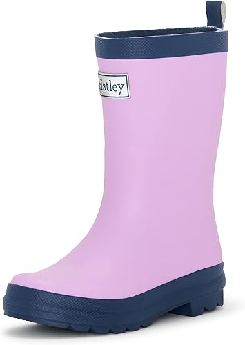 Hatley Unisex-Child Solid Rain Boots