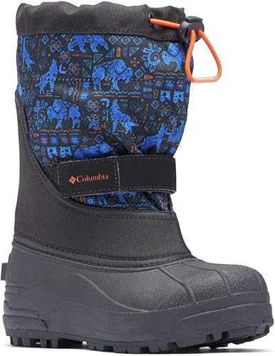 Columbia YOUTH POWDERBUG PLUS II PRINT Boot