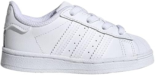 Adidas Superstar Shoes Kids', White, Size 4K