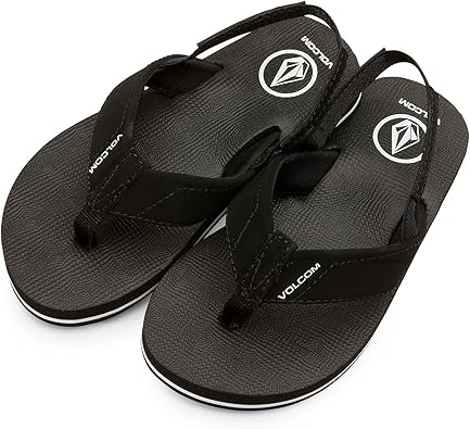 Volcom Little Kids Unisex Victor Heelstrap Sandal