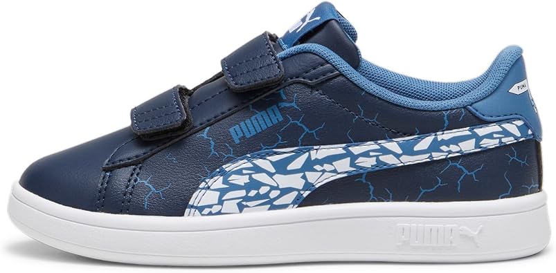 PUMA Unisex-Child Smash 3.0 Hook and Loop Sneaker