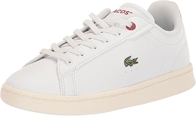 Lacoste Kid's Carnaby PRO Sneaker, WHT/GRN, 11.5