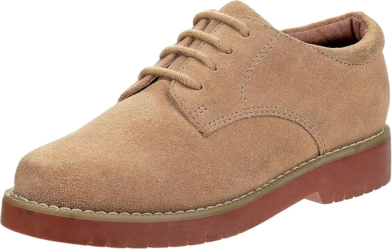 Josmo Boy's Suede Leather Uniform School Casual Shoes (Toddler-Big Kid)