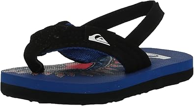 Quiksilver Boy's Molokai Layback 3 Point Flip Flop Sandal Toddler