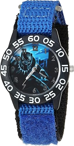 MARVEL Kids' WMA000229 Avengers Analog Display Analog Quartz Blue Watch