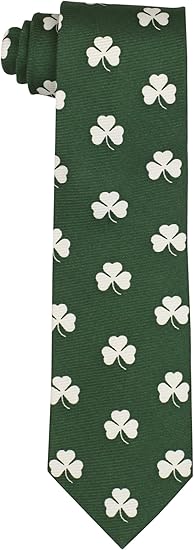 Wes and Willy Little Boys' Shamrock Tie