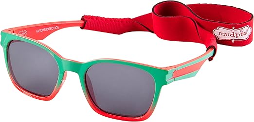 Mud Pie Glam Toddler Boy Sunglasses & Strap Set