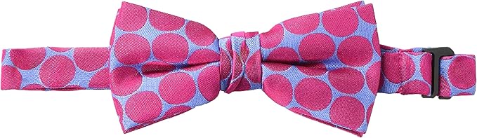 Isaac Mizrahi Boys' Silk Print Bowtie, Multi, One Size