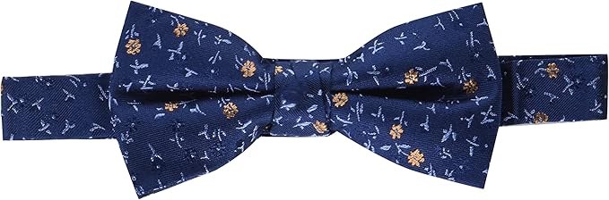 Isaac Mizrahi boys Silk Print Bow Tie, Multi, 4 US