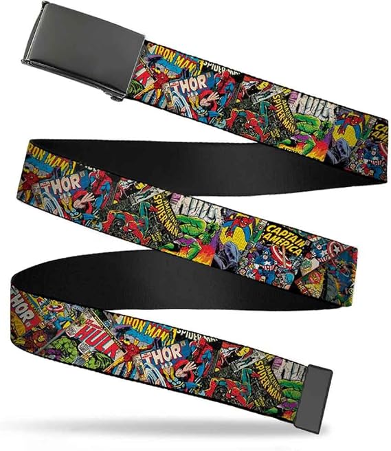 Buckle-Down Kids Web Belt Avengers 1.0