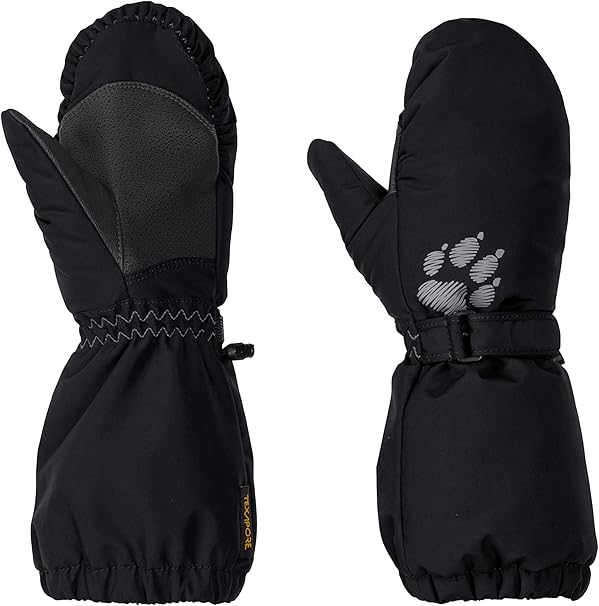 Jack Wolfskin Kids Texapore Mitten Kids, Black, 18-24M