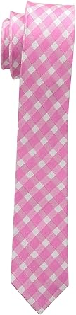 Isaac Mizrahi Big Boys' Mini Gingham Skinny Necktie