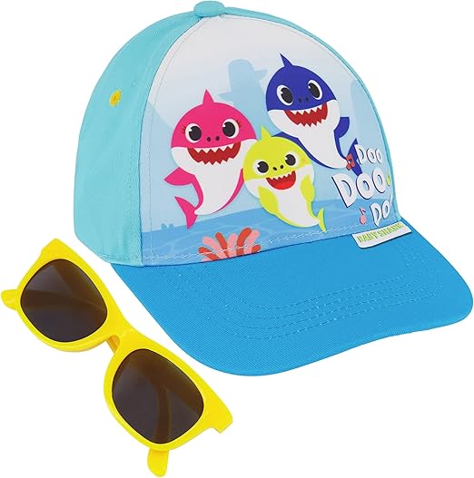 ABG Boys Toddler Hat for Ages 2-4 - Paw Patrol, Thomas, Baby Shark, Mickey Mouse or Batman Kids Baseball Cap and Sunglasses