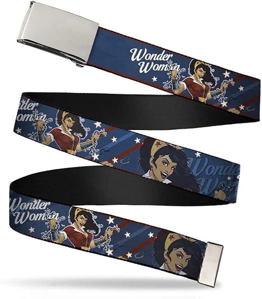 Buckle-Down unisex child Buckle-down Web Wonder Woman 1.0