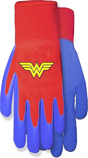 Midwest Latex Coated Palm and Fingers Knit Wrist Gripping Gloves For Toddlers