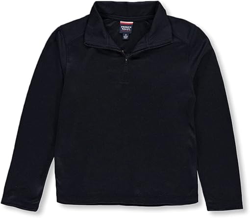 French Toast Boys' Mesh Pullover Top - navy, 4