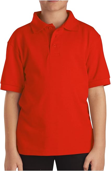 Dickies Boys' Short Sleeve Pique Polo