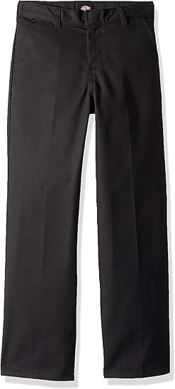 Dickies Boys' Flex Waist Flat Front Pant