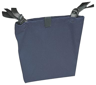 Posey 8215 Urine Drainage Bag Holder, Canvas, Blue