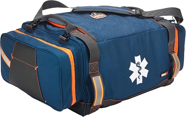 Ergodyne Arsenal 5216 First Responder Medical Trauma Supply Jump Bag for EMS, Police, Firefighters , Blue