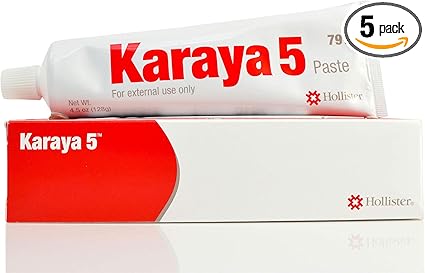 Karaya 5 Skin Barrier Paste 4.5 OZ Tube