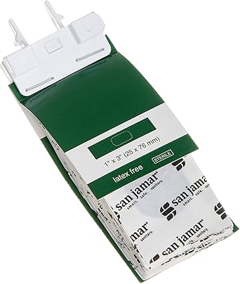 San Jamar MKBR901 Mani-Kare Bandage Dispenser Refill - Strip, Green